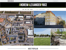 Tablet Screenshot of andrewalexanderprice.com